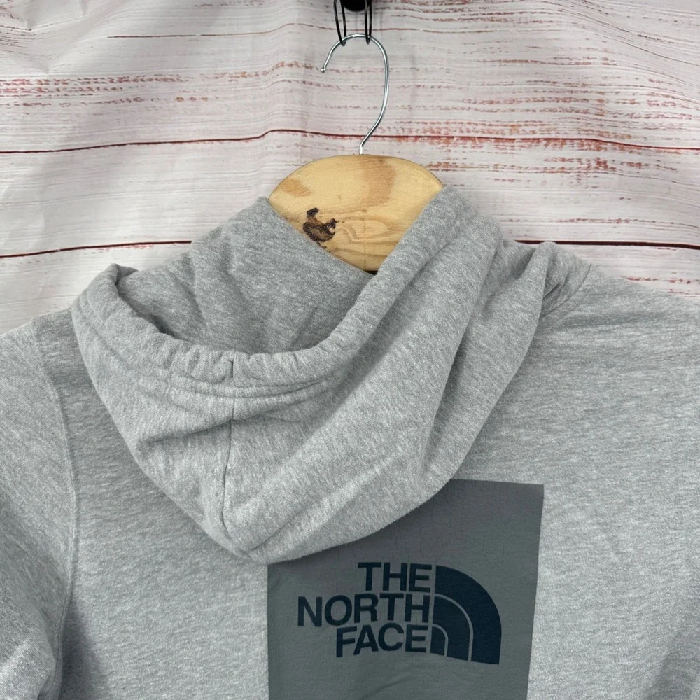 The North Face Hoodie Mens‎ Large Grey Pullover Sweatshirt Never Stop Exploring